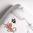 thumbnail image 5 of JumpOff Jo - Fitted Crib Sheet, Fits Standard Crib Mattress, Super Soft 100% Cotton, 28 in. x 52 in. - Octopus Treasure, 5 of 6