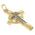 thumbnail image 2 of 14K Yellow Gold Cross Religious Pendants / Charms for Men and Women, 2 of 6