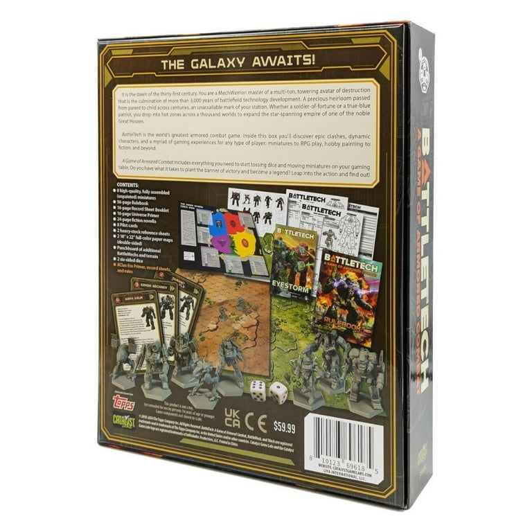 Catalyst Game Labs BattleTech A Game of Armored Combat 40th