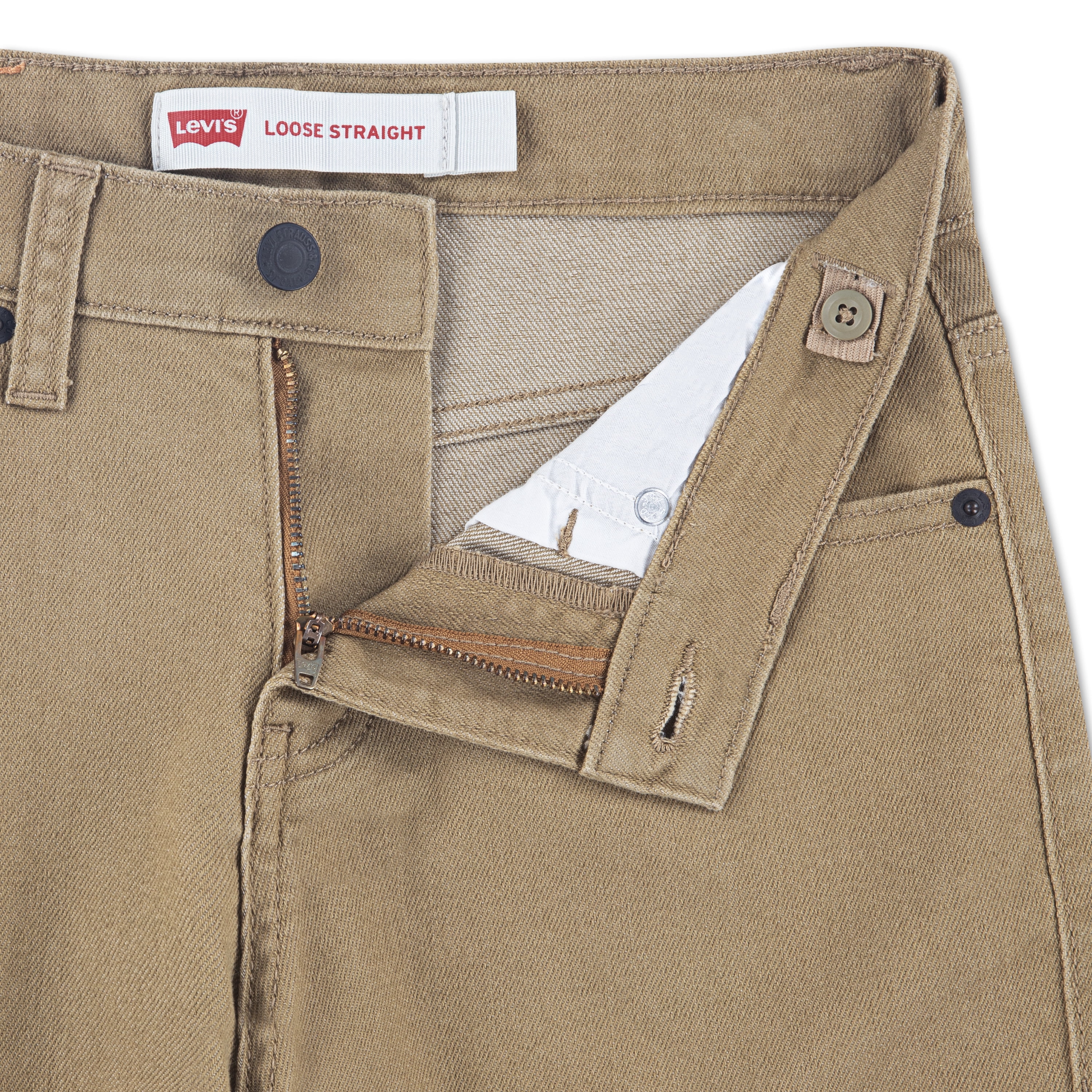 Levi Boys Loose Straight Fit Denim Jeans, Sizes 8-20