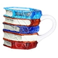 thumbnail image 3 of Taza de café de 350 ml para café frío o caliente. Suministros y accesorios para lectores. Literatura. Mango transparente, 3 of 9