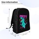 thumbnail image 4 of Fotbe Rex Dinosaur With Sunglasses Mochila de Viaje para Laptop, Mochila Ejecutiva Delgada y Resistente 15.6", 4 of 8