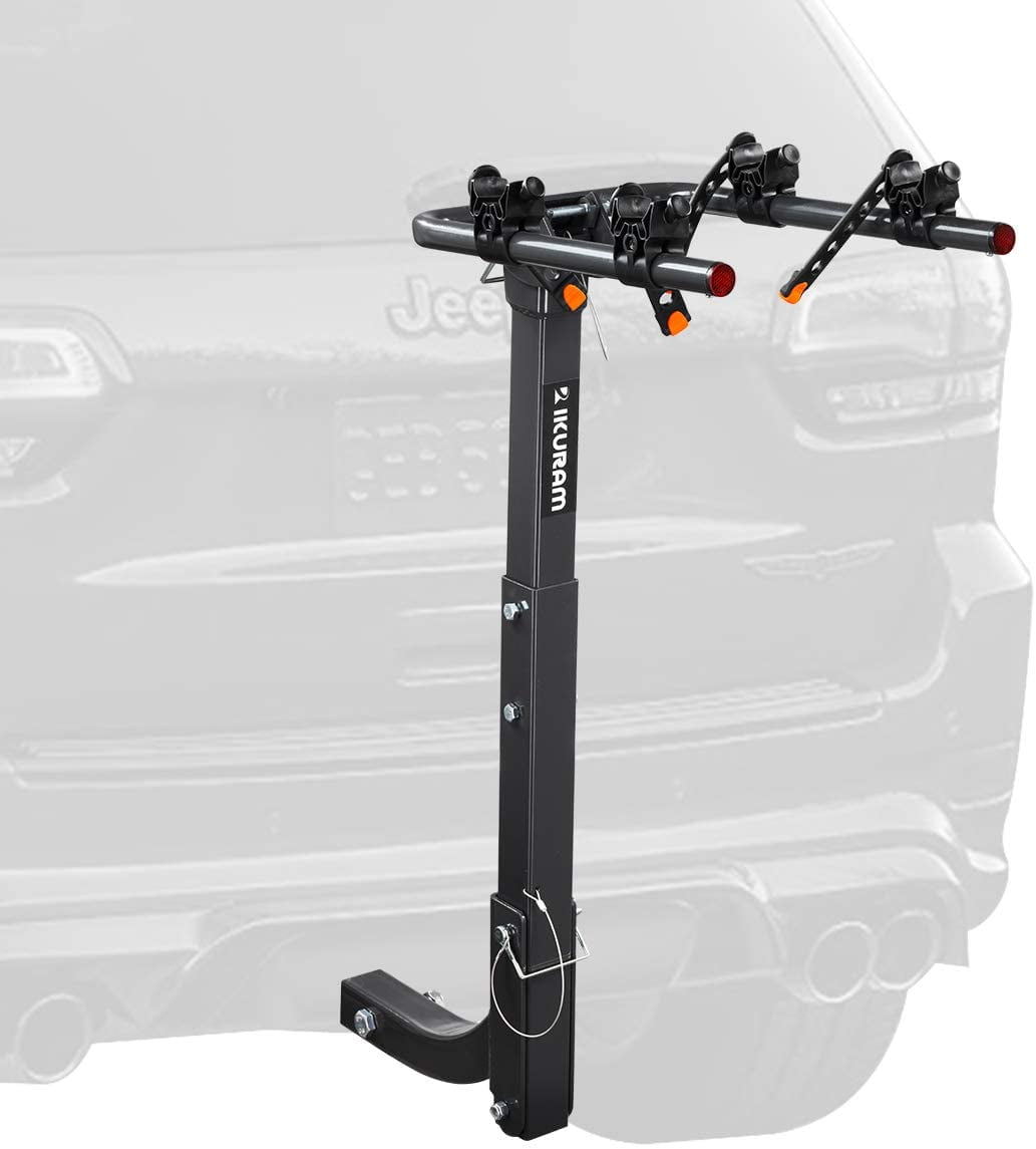 Details about   New 2/3/4 Bike Rack Hitch Mount Folding Bicycle Carrier 2" Receiver Car SUV 