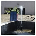 thumbnail image 2 of Solar-Powered Water Pump Kit 9V 1.8W Solar Panel Water Floating Solar Powered Fountain For Bird Bath Pond Garden Water Pump ,Multi-Install Methods, 2 of 7