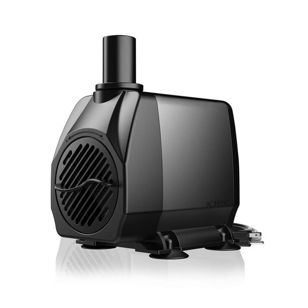 Bomba de agua sumergible AC Infinity 792 GPH (3000 L/H) 36W