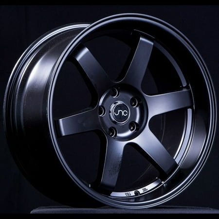 For 17x8.25 inch (1 Single Wheel Only) JNC Wheels - 17" JNC014 Matte Black Rim - 5x114.3 JNC Wheels-18515272966