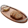 thumbnail image 4 of Nambe - Braid Serving Board 18" With Dipp Dish, 4 of 4