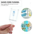 thumbnail image 4 of Pavo Acid Resistant Funnel Glass Filtering Funnel Sand Core Funnel Experiment Funnel, 4 of 7