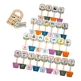 thumbnail image 4 of Juego de construcción de bloques de madera con flores, ortografía, reconocimiento de , letras del alfabeto para niños pequeños, juguetes de, 4 of 8