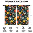 thumbnail image 2 of Blackout Kids Curtains,Pioneer Flower Childrens Insulated Curtains Set Of 2,Bedroom Essentials,Toddler Room Decor 52x84in(132x213cm), 2 of 4