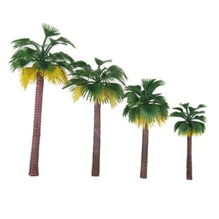 Rainforest Diorama Supplies Model Miniature Forest Plastic Toy Trees Bushes  Train Scenery Plant Crafts Weeping Willow Cedar Conifers Oak 8