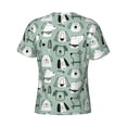 thumbnail image 6 of Qekee Puppy Classic Fit T-Shirt Men's Shirt Men's Tight Short Sleeves for Exercise, Running, Mountaineering - Puppy, 6 of 9
