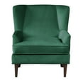thumbnail image 5 of Ember Interiors Chadwick Glam Wingback Chair, Gree, 5 of 5