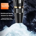 thumbnail image 2 of High Pressure Hose Nozzle, Heavy Duty Adjustable Hose Nozzle, High Pressure Jet Sweeper Spray Nozzle with Leak-Proof Design, Metal Garden Hose Sprayer for Car Wash, Lawn, Patio Cleaning (1PCS), 2 of 7