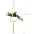 thumbnail image 3 of onlyliua Ofertas Flash Cesta Colgante para Plantas Decoración de Interiores Madera Decorativas, 3 of 3