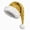 Gold, variant on Lumulena Long Sequin Santa Hat - Double Layered Long Haired Christmas Hat, Classic Christmas Decorative Hat, High Quality Adult Party Headwear for Winter Holiday Decoration