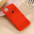 thumbnail image 3 of Water Washing Phone Cover Drop Resistance Phone Shell Silicone Microfiber Inner Phone Case Compatible for Pixel 4a (Red), 3 of 4
