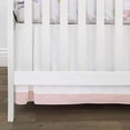 thumbnail image 4 of NoJo Watercolor Deer 4 Piece Nursery Crib Bedding Set, Pink/Grey/White/Blue, 4 of 6