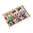 thumbnail image 1 of 9 colgantes de cascanueces para árbol de Navidad, resistentes, de 3,2 x 8,7 cm cada uno, decorativos. Estilo A, 1 of 9