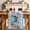 LightBLue, variant on Summer Coastal Table Runner 90 Inches, Sea Ocean Starfish Shells Coral Conch Wood Gray Bed Runner Dresser Scarves Tabletop for Indoor Outdoor Parties/Ceremony/Banquet, 13" x 90"