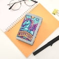thumbnail image 7 of JIALIOU Nylon Trifold Card Wallet with ID Window Zipper Pocket for Men Women Teen Adorable Unicorn Flying, 7 of 7
