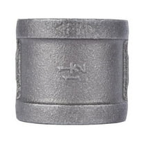 1 Pc, Stz Industries 1-1/2 In. Fip Each X 1-1/2 In. D Fip Black Malleable Iron Coupling