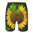 thumbnail image 4 of Naloa Sunflower3 Men's Beach Shorts, Surfing shorts, Swim trunks, Quick Dry Swim Trunks for Surfing Beach Fun - Medium, 4 of 9