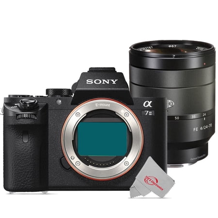 Sony Alpha a7 II Full-Frame Mirrorless Digital Camera with Sony Zeiss FE 24-70mm f/4 OSS Lens