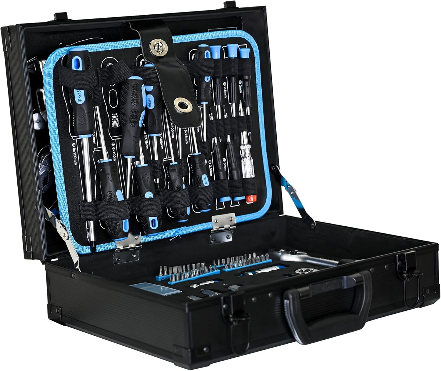CRAFTSMAN, Combination Tap & Die Set, 75 pc, Carbon Steel