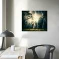 thumbnail image 3 of ONETECH  Blue Lightning Canvas Wall Art Boys Room Decor Wall Art Canvas Prints Pictures Modern Artwork for Bedroom Home Decorations Painting Contemporary Art Framed Ready to Hang, 3 of 4