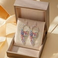 thumbnail image 5 of DESIGNICE Statement Earrings for Women,Alloy Seed Bead Tassels Beaded Earrings,Dangle Earrings for Women for Women Fashion Jewelry Gift,Style1, 5 of 7