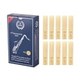 thumbnail image 1 of Normal Level 10-Bb Tenor Saxophone Sax Reeds Strength 3.0 for Beginners, 10pcs/ Box, 1 of 7