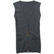 Juniors Organic Cotton-Cashmere Long Vest