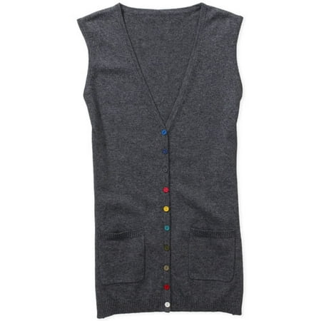 Juniors Organic Cotton-Cashmere Long Vest