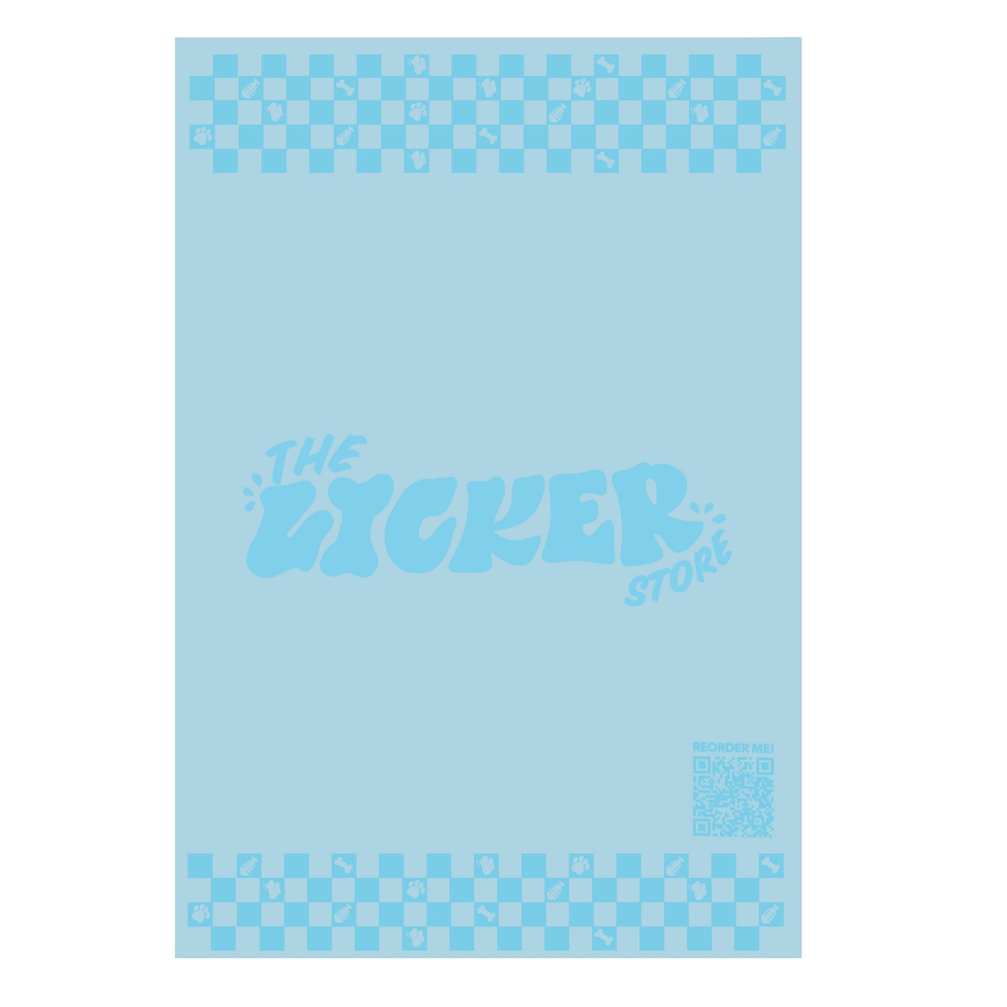THE LICKER STORE The Licker Store 13 in. x 9 in. Extra Thick Leak Proof Unscented Dog Poop Bags, Blue (300 Count, 20-Rolls), WBG1000A-20SET