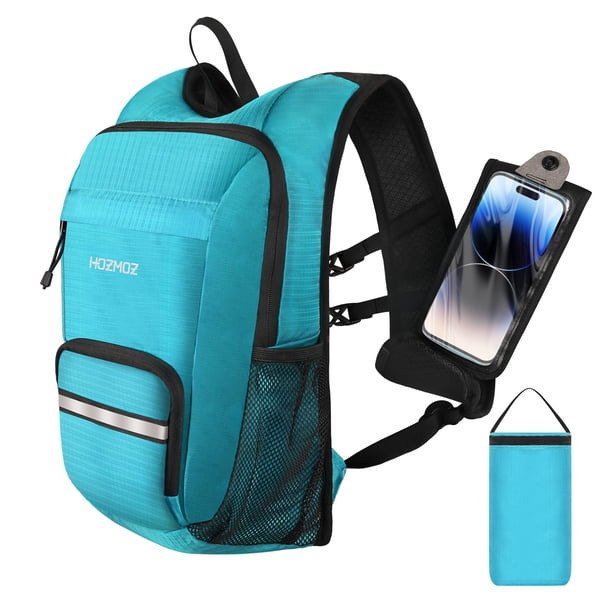 Mochila de Senderismo HOZMOZ 10L Ligera, Plegable y para Viajes, Capacidad 10 kg