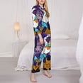 thumbnail image 4 of Lsque Scooby-Doo Pattern Long Sleeve Pajama Set for Women - Soft 2-Piece Sleepwear and Loungewear Set with Pockets, Comfy Nightwear, 4 of 8