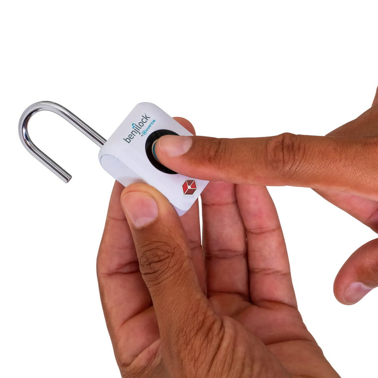 BenjiLock Fingerprint Sport Lock keeps items in a locker, duffel bag, or  cabinet secure » Gadget Flow