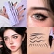 thumbnail image 3 of Delineador de ojos líquido negro mate sedoso, maquillaje ultrafino, resistente al agua, no florece, duradero, fácil de usar, herramientas de cosméticos para los ojos( D03, 3 of 5