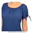 thumbnail image 2 of Blusa George Talla M Campesina Marino, 2 of 4