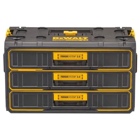 Toughsystem 2.0, 12.3 in. W Tool Box 3-Drawer