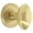 Satin Brass, variant on Grandeur Geoedn_Sd_Na_Cs Eden Prairie Solid Brass Non-Turning One-Sided Dummy Door Knob -