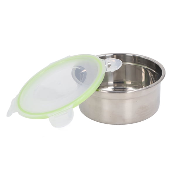 Contenedor De Alimentos De Acero Inoxidable 304, Contenedor De Almuerzo A Prueba De Fugas, Contenedor De Alimentos Para Frutas, Comidas Con Tapa Hermética, Ideal Para Acampar,