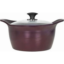 "Jumbo Pot" 7 Quart Nonstick Stock Pot Cookware w/Lid. INDUCTION COMPATIBLE