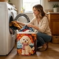 thumbnail image 5 of Outdor Quilted Storage With Handles Large Capacity Home Textile Organizer For Clothes Laundry Soft Hamper For Bedroom Nursery Bathroom Living Room, 5 of 5