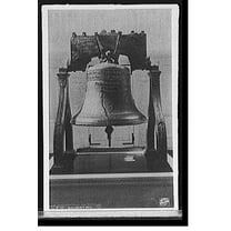 Historic Print, Old Liberty Bell, [Independence Hall, Philadelphia], 16" x 20"