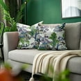 thumbnail image 3 of Chinoiserie Pillow Covers 20x20 Set of 2,Blue and White Pillow Covers Outdoor Decorative Linen Pillow Covers for Couch Bed Sofa Cushion Farmhouse Pillowcases, 3 of 6