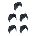 thumbnail image 3 of Hijab interior con nudo Qarigey gorros elásticos de superficie lisa para mujer, 3 of 6