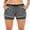 Light Gray, variant on FANNYC Women's Elastic Waistband Yoga Workout Shorts Exercise Mini Hot Gym Shorts Gray/Rose Red/Blue/PurpleBlack/Purple/Blue/Gray