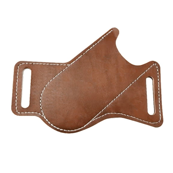 Portable Folding Cutter Holder Belt Clip PU Leather Pouches Multitool Organizers Case for Easy Access and Secure Storage